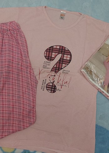 kisa kollu pijama takimi bayan