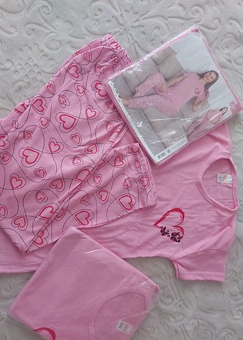 diğer Beden çeşitli Renk kısa kol pijama takımi