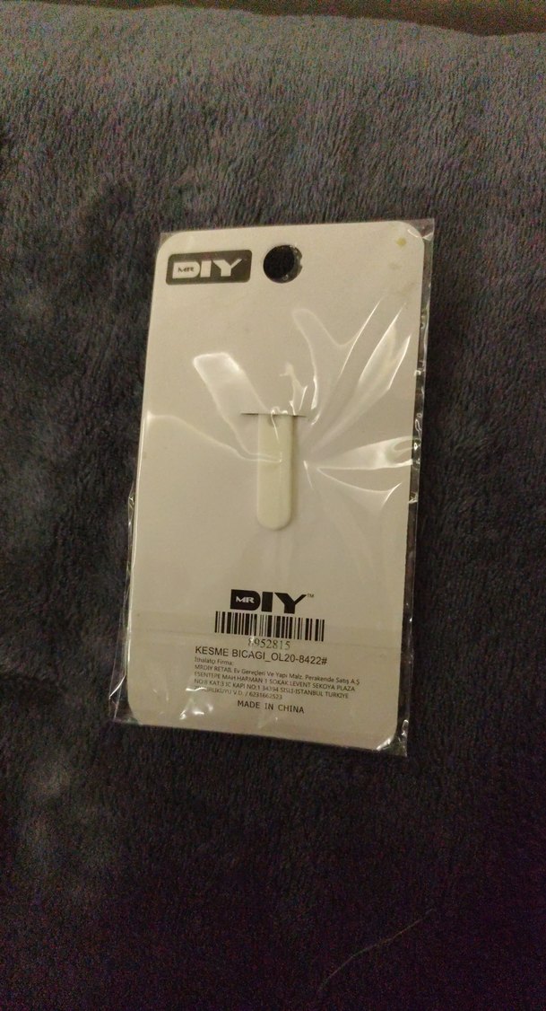 Bej Kedi Pençesi Şekilli Kablo Tutucu - Görsel 2