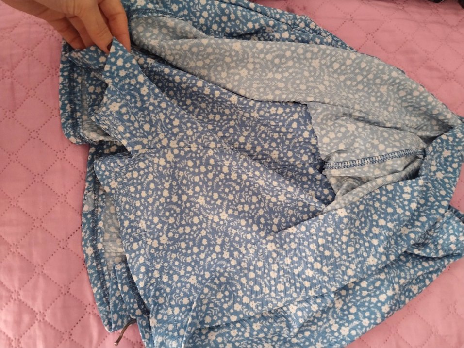 Mavi Bohem Midi Hamile Eteği - Görsel 2