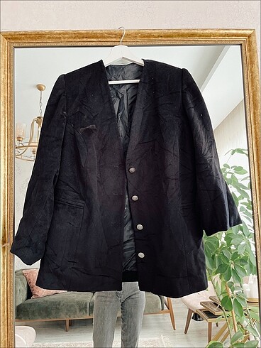 Vintage siyah ceket