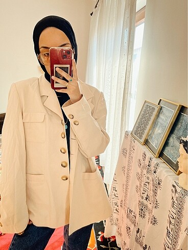 m Beden Vintage blazer ceket