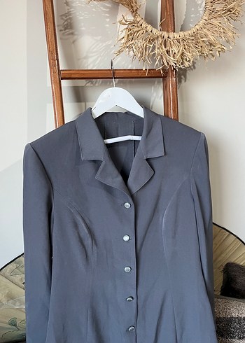 American Vintage Gri Vintage Elbise