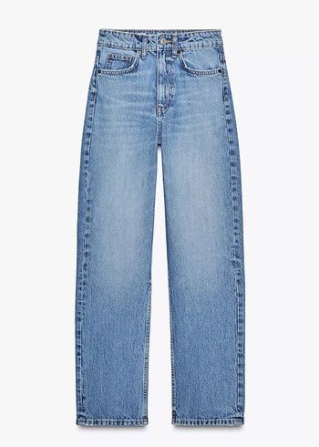 46 Beden ZARA- YÜKSEK BEL MOM FIT JEAN