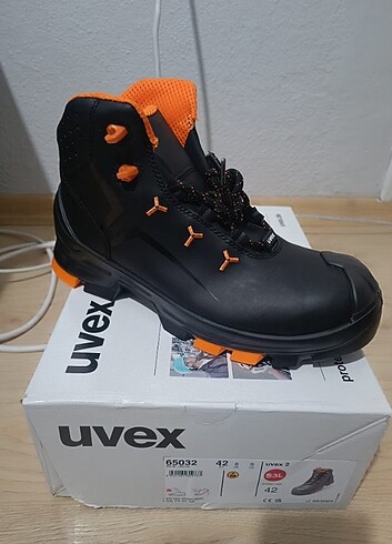 uvex kışlık iş ayakkabısı orjinal 42no 
