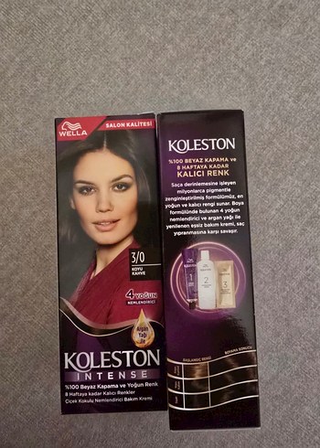 Wella Koleston Intense 3/0 Koyu Kahve Saç Boyası - Görsel 2