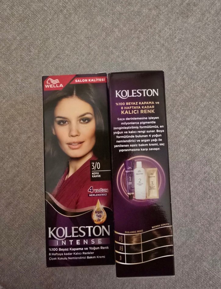 Wella Koleston Intense 3/0 Koyu Kahve Saç Boyası - Görsel 2