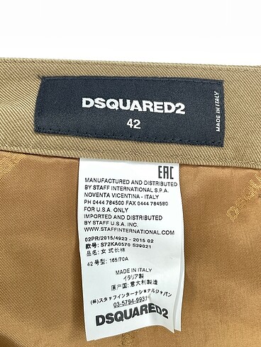 42 Beden çeşitli Renk DSquared2 Kumaş Pantolon %70 İndirimli.