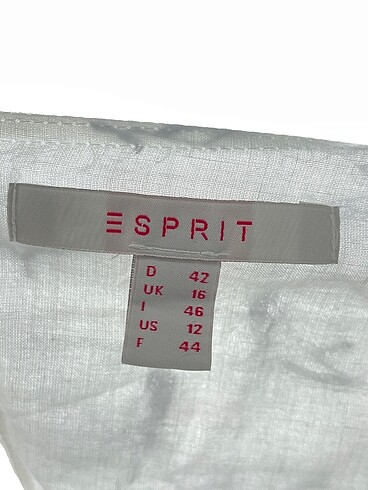 44 Beden beyaz Renk Esprit Kısa Elbise %70 İndirimli.