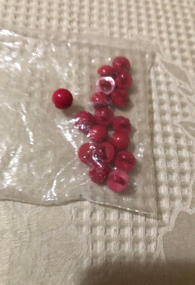 Kırmızı Renkli düğme - Görsel 3