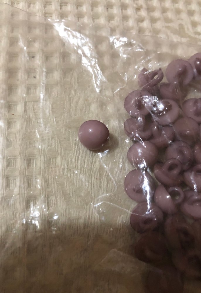 Bej Tırnak düğme - Görsel 3