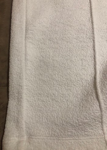 Beyaz Keten Midi Kadın Kumaş Pantolon - Görsel 2