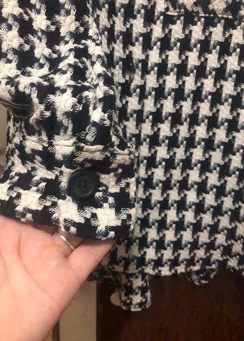 Düğmeli, Uzun Kollu Kadın Gömlek - Görsel 8