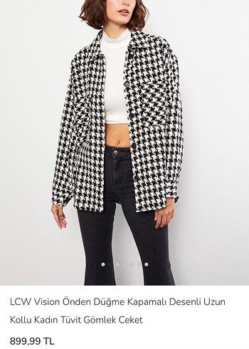 Düğmeli, Uzun Kollu Kadın Gömlek - Görsel 11