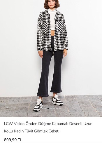 Düğmeli, Uzun Kollu Kadın Gömlek - Görsel 13