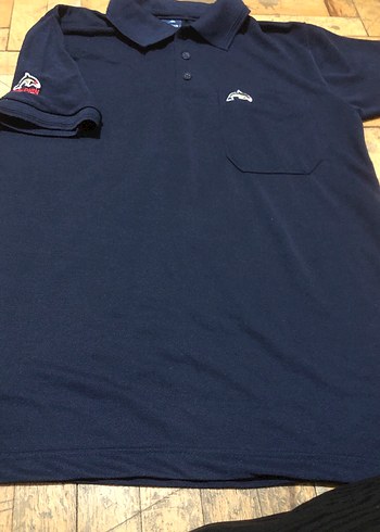 Erkek DOLPHIN Lacivert Kısa Kollu Polo Tişört