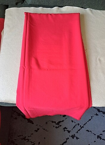 diğer Beden kırmızı Renk Kırmızı polyester parça kumaş