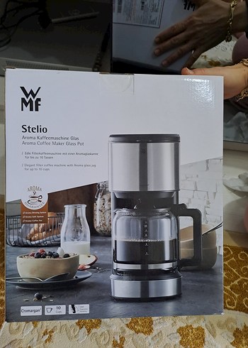 WMF Stelio Gri Aroma Kahve Makinesi - Görsel 9