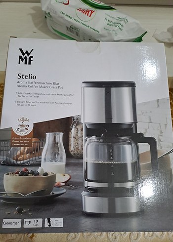 WMF Stelio Gri Aroma Kahve Makinesi - Görsel 2