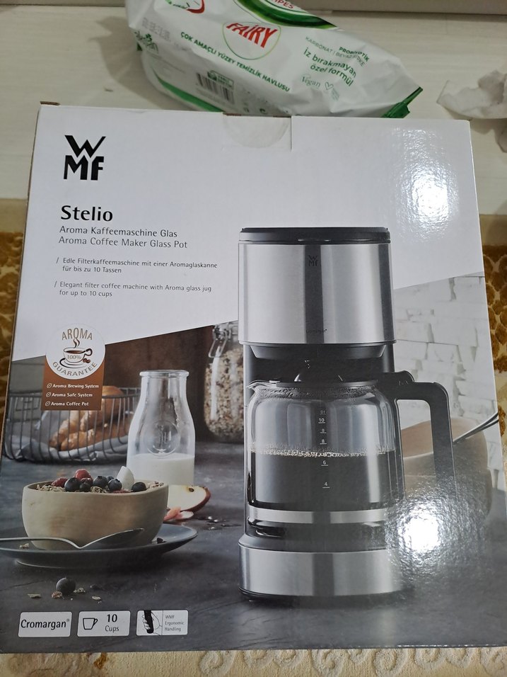 WMF Stelio Gri Aroma Kahve Makinesi - Görsel 2