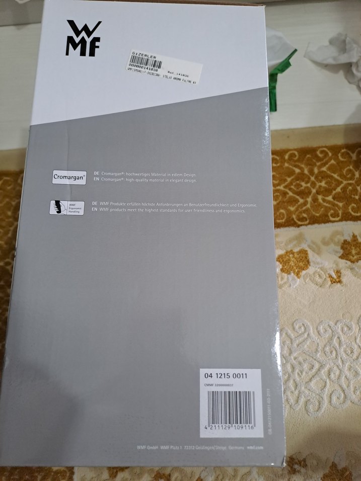 WMF Stelio Gri Aroma Kahve Makinesi - Görsel 3