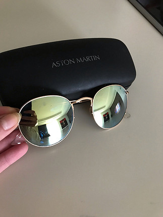 Gold aynalı camlı, aston martin güneş gözlüğü 
