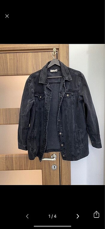 Dilvin Siyah Denim Ceket