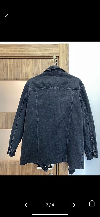 38 Beden Dilvin Siyah Denim Ceket