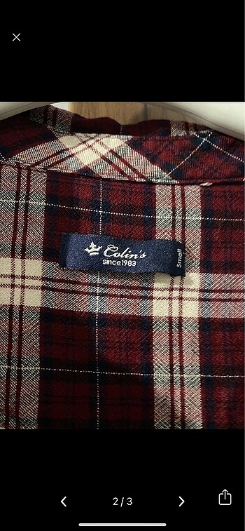 Colin's Kadın Colin?s Oduncu Gömlek