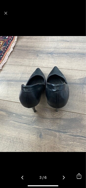 36 Beden Siyah Stiletto