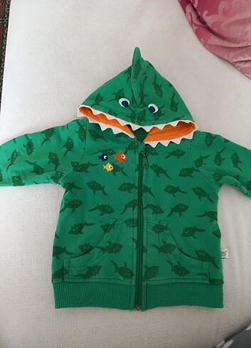 Bebek kapusonlu sweetshirt 