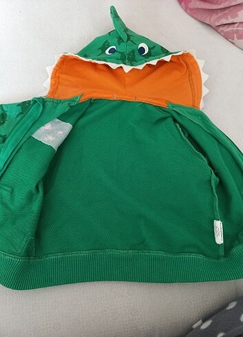 6-9 Ay Beden Bebek kapusonlu sweetshirt