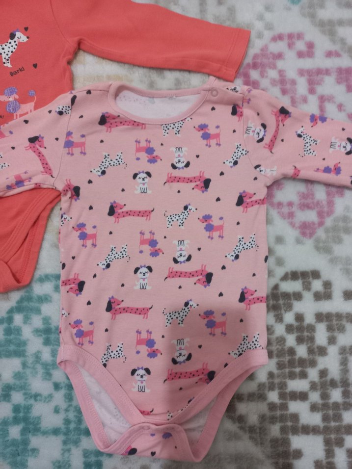 Lc Waikiki Uzun Kollu Kız Bebek Body - Görsel 2