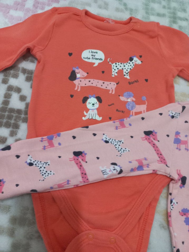 Lc Waikiki Uzun Kollu Kız Bebek Body - Görsel 5