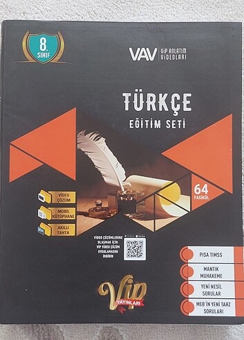  Vip İngilizce hariç sıfır tüm dersler hasarsız set