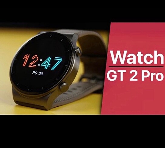 Huawei watch gt pro 2 kutusu ile gönderilecek 