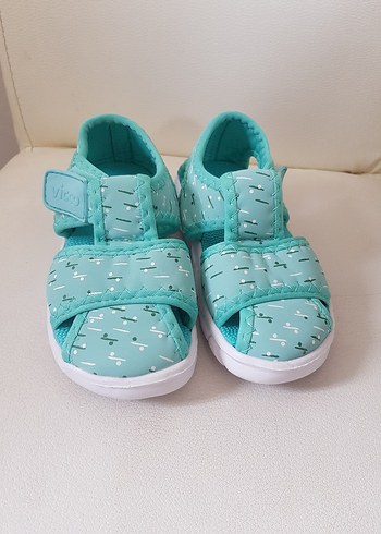 Vicco Turkuaz Erkek Çocuk Sandalet Velcro Bantlı