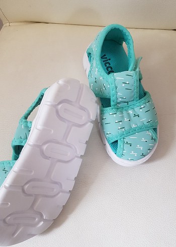 26 Beden turkuaz Renk Turkuaz Erkek Çocuk Sandalet Velcro Bantlı