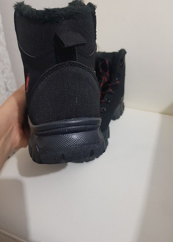 Siyah Bağcıklı bayan Erkek Outdoor Bot - Görsel 4