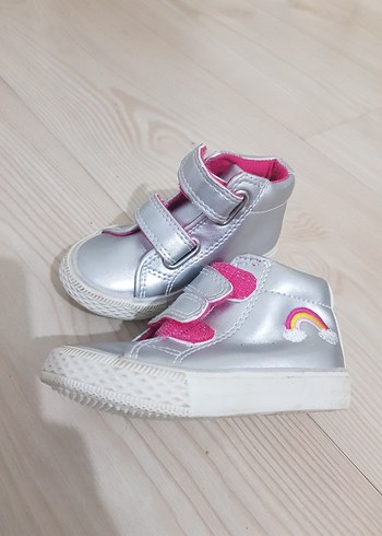 Kız Çocuk Gökkuşağı Detaylı Spor Ayakkabı - Görsel 5