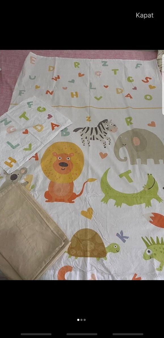 erkek cocuk nevresim takimi %100 pamuk denizli  uretim - Görsel 2