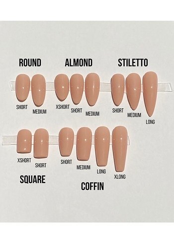 Koyu Kırmızı Jel Takma Tırnak - Görsel 4