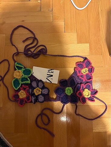 s Beden çeşitli Renk Zara örgü bikini üstü
