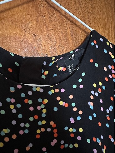xs Beden siyah Renk H&M elbise
