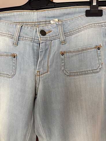 34 Beden mavi Renk Mango jean