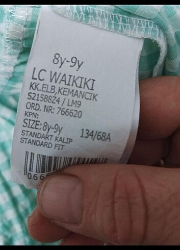 9 Yaş Beden LC Waikiki çocuk elbise