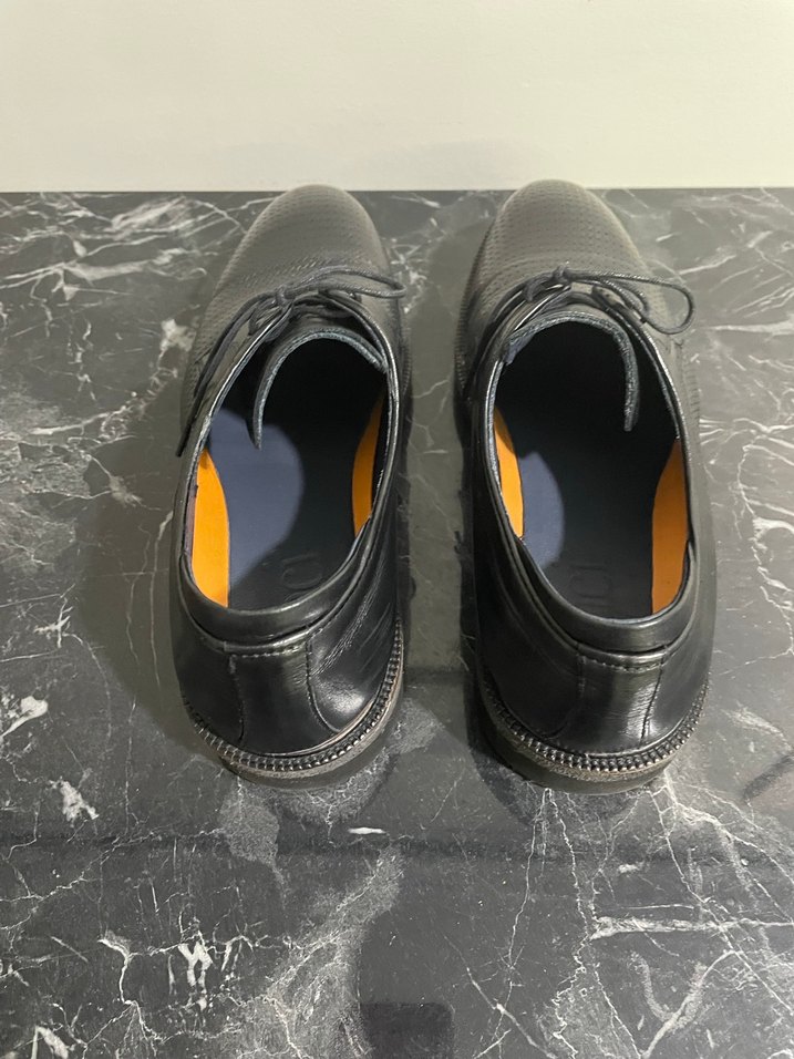 İnci deri Siyah Erkek Ayakkabı - Görsel 5