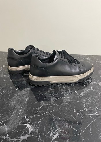 İnci Deri Siyah Erkek Ayakkabı - Görsel 3