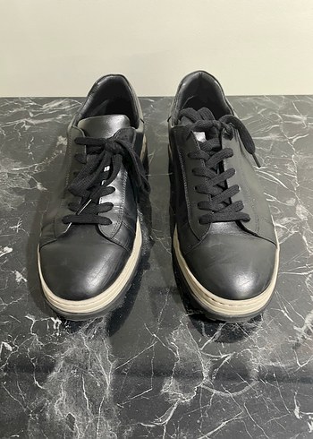 İnci Deri Siyah Erkek Ayakkabı - Görsel 4