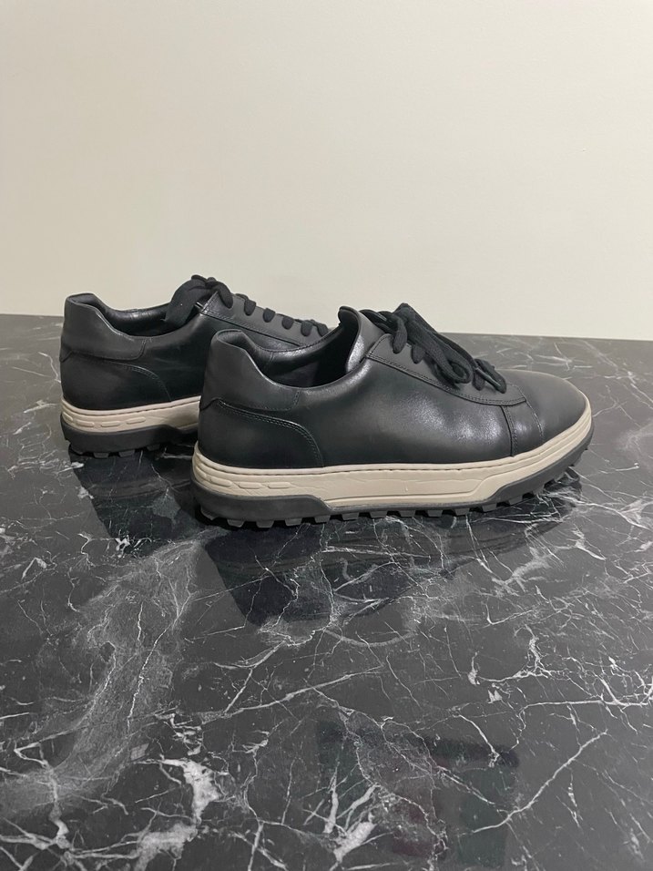 İnci Deri Siyah Erkek Ayakkabı - Görsel 3